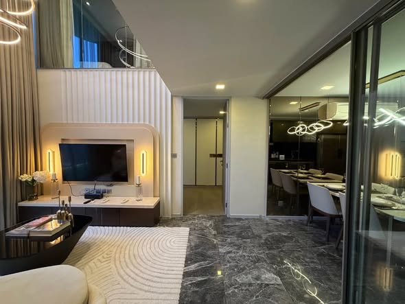 living room and bedroom of Ashton Residence 41
