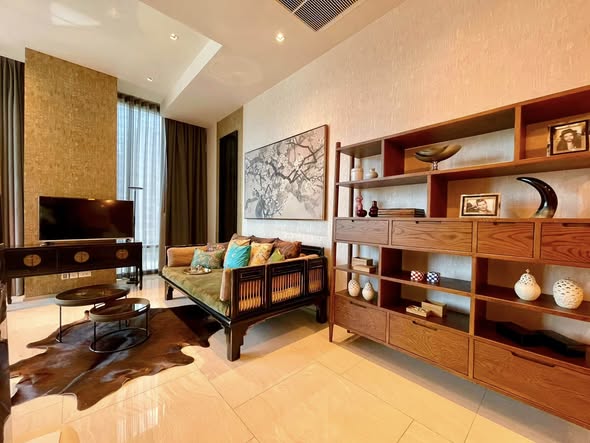 bedroom and living room and room interior of Ashton Silom