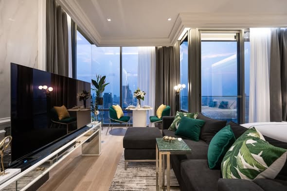 living room of Ashton Silom