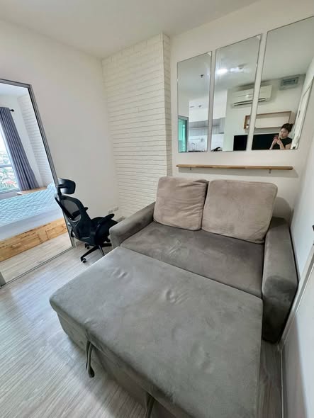 living room and bedroom of Aspire Ngamwongwan