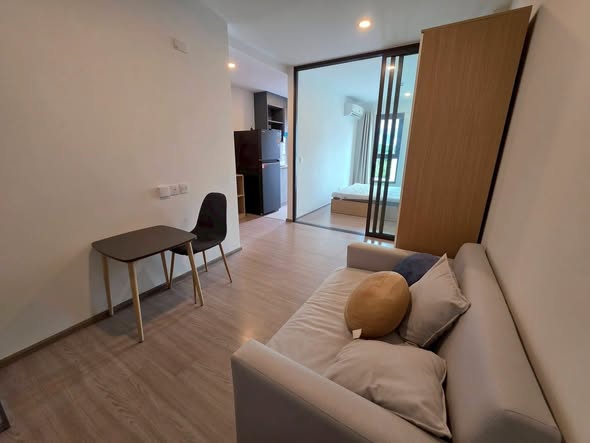living room and bedroom of Aspire Ratchayothin