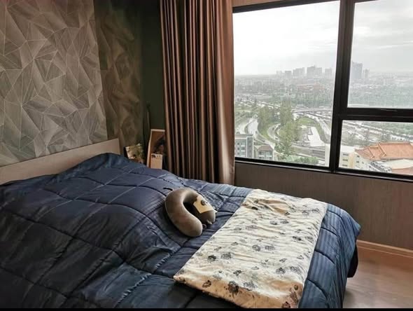 bedroom of Aspire Sathon-Taksin (Timber Zone)