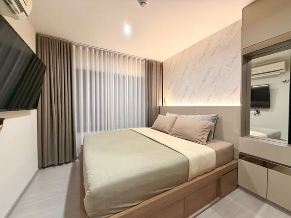 bedroom of Aspire Sathorn-Ratchaphruek