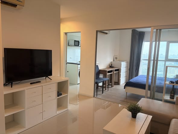 bedroom of Aspire Sukhumvit 48