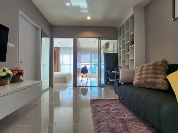 bedroom of Aspire Sukhumvit 48