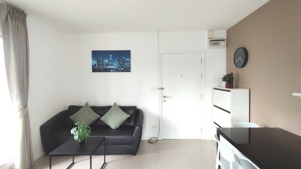 bedroom and living room of Aspire Sukhumvit 48