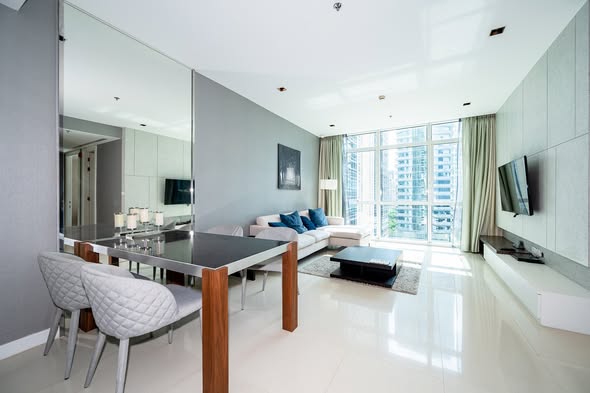 bedroom of Athenee Residence