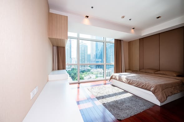 bedroom of Athenee Residence