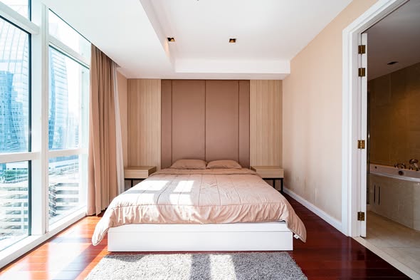 bedroom of Athenee Residence