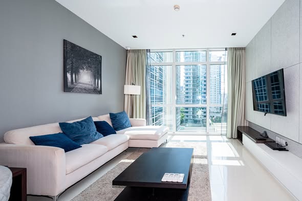 living room of Athenee Residence