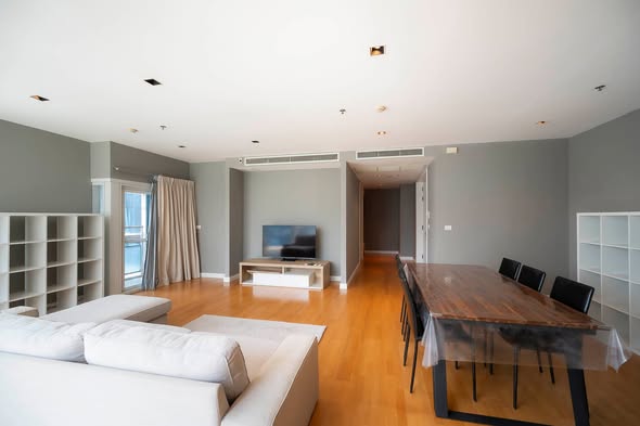 living room and room interior of Athenee Residence