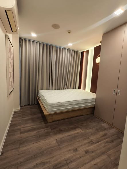 bedroom of Atmoz รัชดา-ห้วยขวาง คอนโด