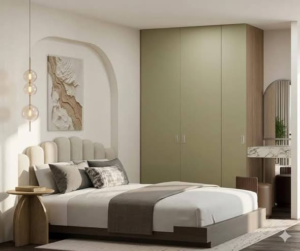 bedroom of Atmoz รัชดา-ห้วยขวาง คอนโด