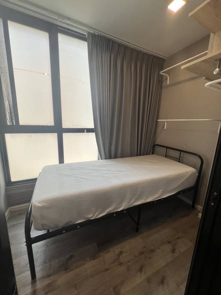 bedroom of Atmoz รัชดา-ห้วยขวาง คอนโด