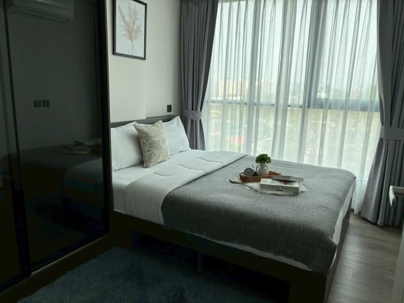 bedroom of Atmoz Palacio Ladprao Wanghin | แอทโมซ พาลาซิโอ ลาดพร้าว วังหิน