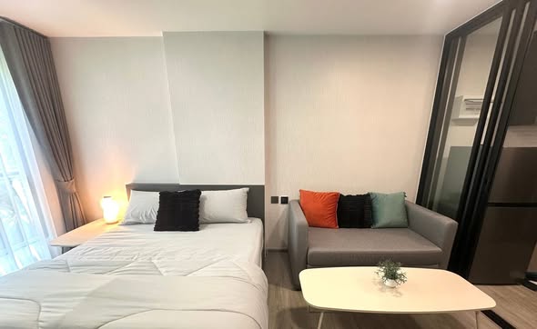 bedroom of Atmoz Palacio Ladprao Wanghin | แอทโมซ พาลาซิโอ ลาดพร้าว วังหิน