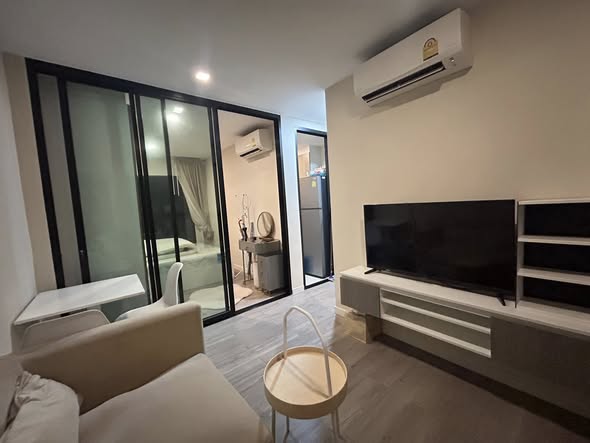bedroom and room interior of B​ Loft​ Sukhumvit 107