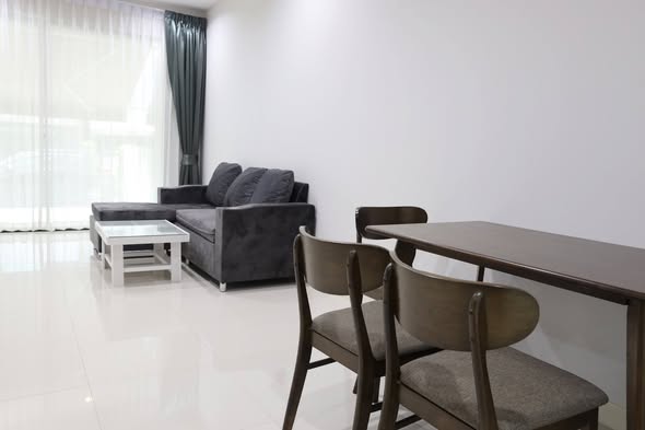 living room and room interior of บ้านกลางเมือง รามอินทรา-วัชรพล Baan Klang Muang Ramintra – Watcharapol