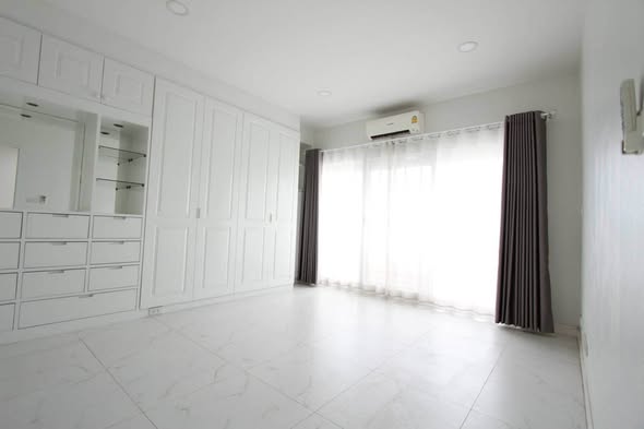 bedroom and room interior of Baan Nonzee Condominium