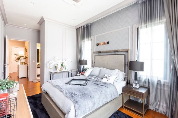 bedroom of บ้านแสนสิริ พัฒนาการ : Baan Sansiri Pattanakarn