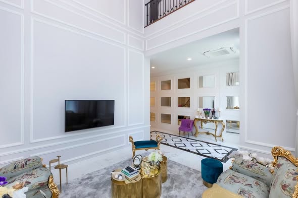living room of บ้านแสนสิริ พัฒนาการ : Baan Sansiri Pattanakarn