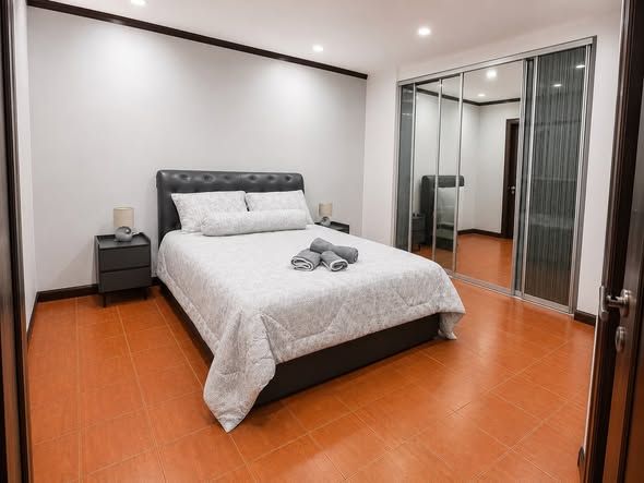 bedroom of Baan Suan Lalana