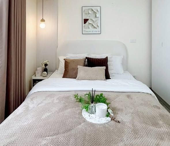 bedroom of Bang Na Place Condo