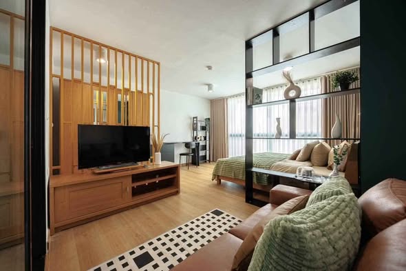 living room and room interior of Bangkok Feliz Sukhumvit 69-2