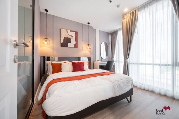 bedroom of Bangkok Horizon Sathon