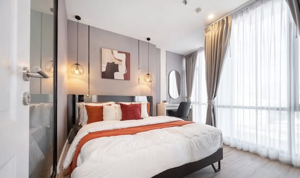 bedroom of Bangkok Horizon Sathon