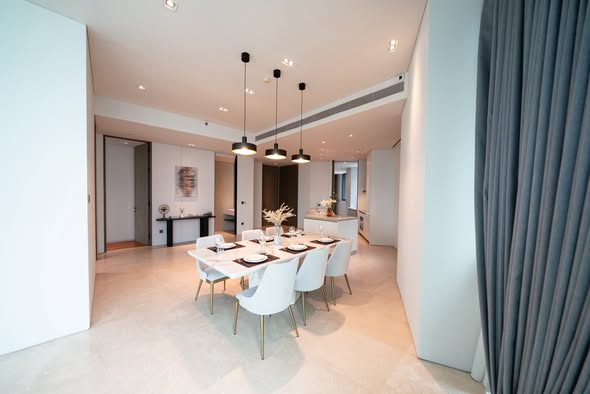 room interior of Banyan Tree Residences Riverside Bangkok บันยัน ทรี เรสซิเดนซ์ ริเวอร์ไซด์ กรุงเทพ