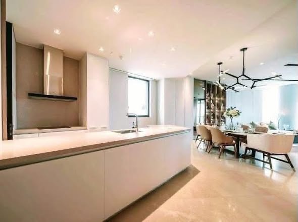 room interior and kitchen of Banyan Tree Residences Riverside Bangkok บันยัน ทรี เรสซิเดนซ์ ริเวอร์ไซด์ กรุงเทพ