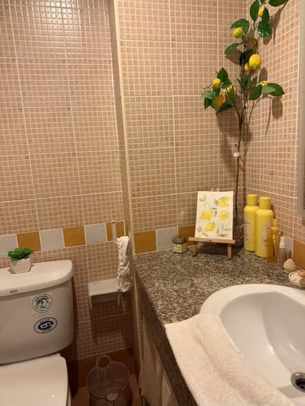 bathroom of ลุมพินีเพลส สวนพลู-สาทร