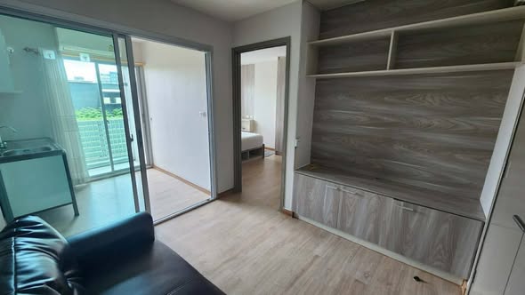 bedroom and room interior of BE Condo