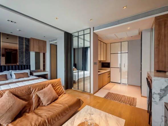 living room and bedroom and room interior of BEATNIQ