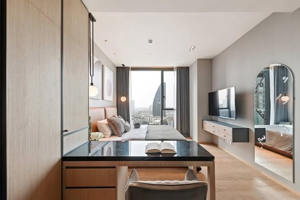 living room and bedroom and room interior of BEATNIQ