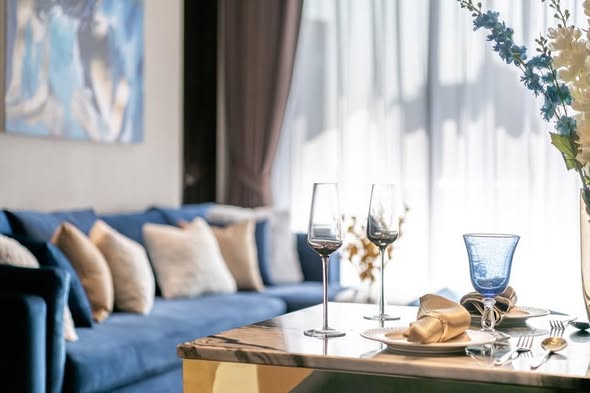 living room and room interior of BEATNIQ