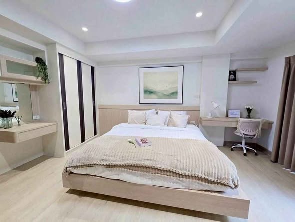 bedroom of เซเว่นสตาร์คอนโดมิเนียม
