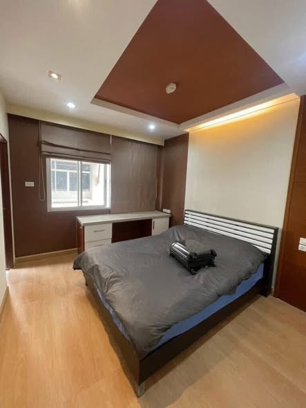 bedroom of กลางกรุงรีสอร์ทคอนโด