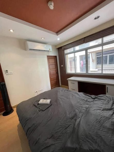 bedroom of กลางกรุงรีสอร์ทคอนโด