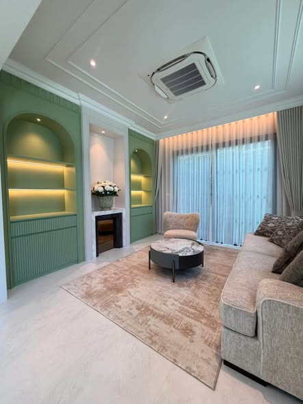 bedroom and living room of นาราสิริ กรุงเทพกรีฑา