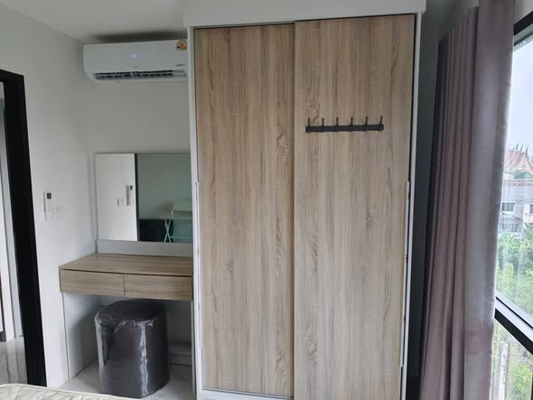 bedroom and room interior of เดอะ มิดทาวน์ แจ้งวัฒนะ