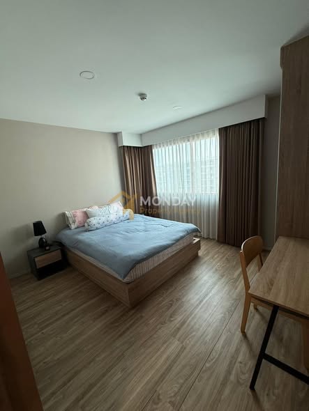 bedroom of Blossom Condo Sathon-Charoen Rat