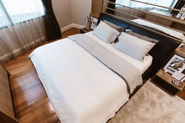 bedroom of Bright Sukhumvit 24