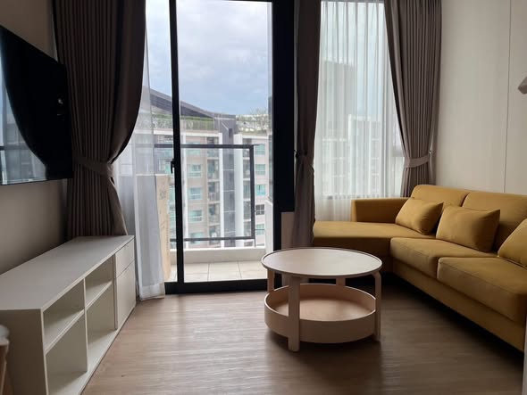 bedroom and living room of Cassia Residence Rama 9 Bangkok