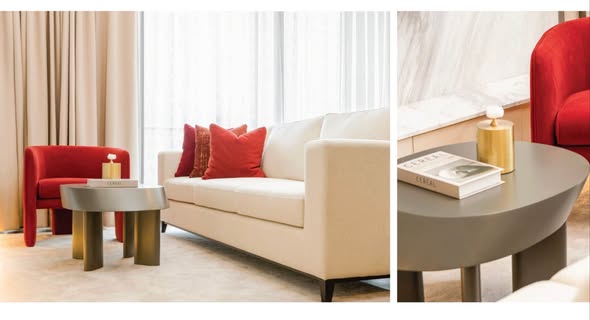 living room of Celes Asoke