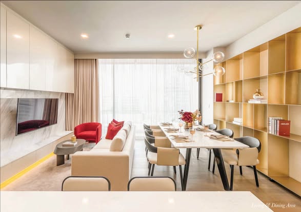 living room of Celes Asoke