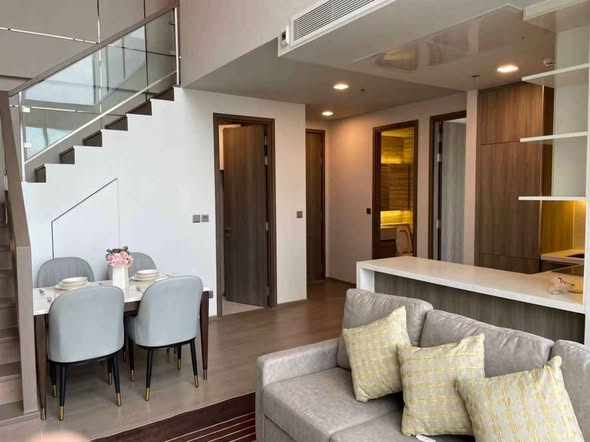 living room and room interior of Celes Asoke