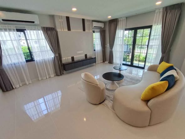 bedroom and living room of Centro Bangna