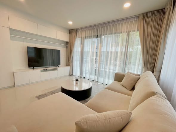 living room and bedroom of Centro Bangna
